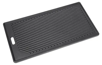 Obrázek produktu pro Reverzibilní grilovací deska z litiny, rozměry 45 x 24 cm, pro plynové grily