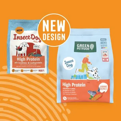 Produktbild von Green Petfood - Hundefutter - InsectDog High Protein - 3kg | !! NEU !!