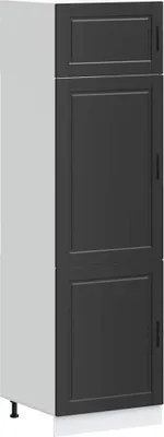 Produktbild von vidaXL Küchenschrank Porto Schwarz Holzwerkstoff
