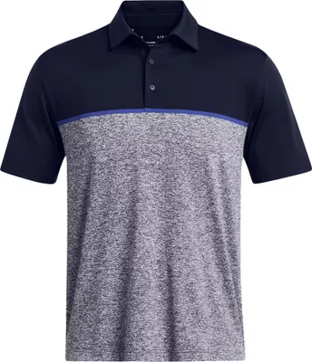 Image de Under Armour - "Playoff 3.0" polo pour homme RW9882 (M) (Bleu roi/bleu nuit)