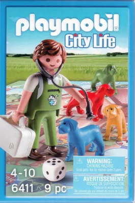 Produktbild von PLAYMOBIL 6411 City Life Tierklinik klocki
