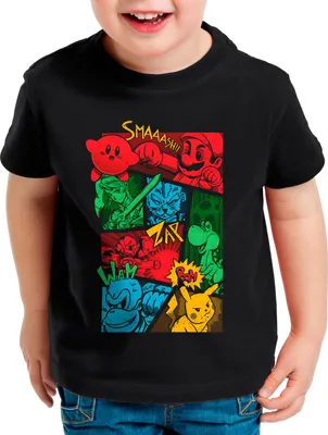 Produktbild von style3 Smaaash T-Shirt für Kinder smash console