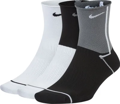 Produktbild von Nike EVERYDAY PLUS LIGHTWEIGHT (3 PAAR) SCHWARZ XL