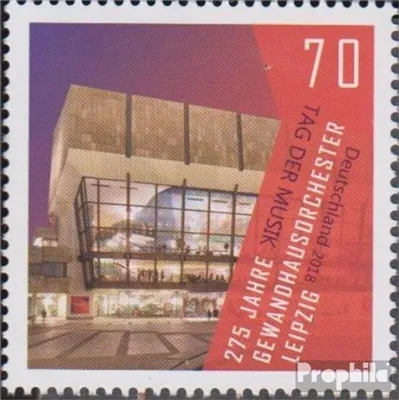 Produktbild von Briefmarken BRD (BR.Deutschland) 2018 Mi 3385 (kompl.Ausg.) postfrisch Gewandhausorchester