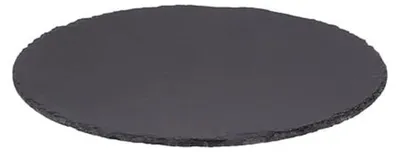 Imagen del producto de Bandeja para aperitivos/bocadillos - Diámetro 32 cm - Pizarra - Bandeja para bebidas - Bandeja para tapas