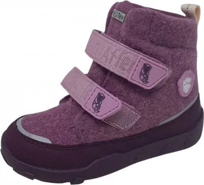 Produktbild von Affenzahn Wolle Comfy Otter Klettstiefel Rosa in Gr. 32