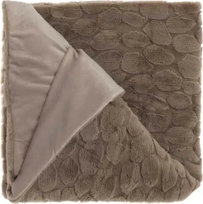 Produktbild von Unique Living - Plaid Daaf Taupe 150x200