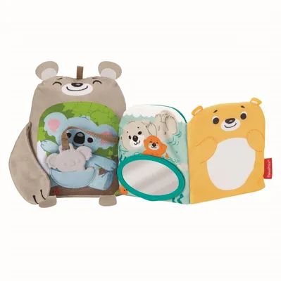 Immagine prodotto di Fisher-Price Baby's soft cuddly book, giocattolo per bambini, libro per bambini, libro tattile