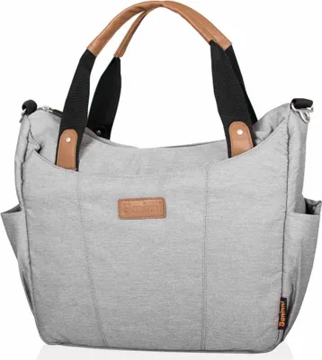Produktbild von Baninni Wickeltasche Bari Hellgrau