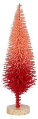 Produktbild von House of Seasons Weihnachts-Dekorationsbaum, rosa, 30 cm hoch, 12 cm Durchmesser