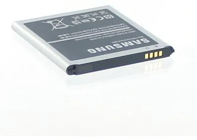 Produktbild von Akku für Samsung GT-I9506 mit NFC Li-Ion 3,7 Volt 2600 mAh schwarz.