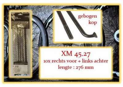 Produktbild von Miche Spaak+Nip. 10x RV+La XM 45,27