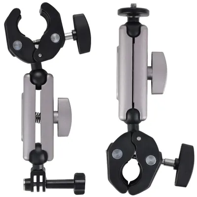 Zdjęcie produktu dla Uchwyt zaciskowy 360 do GoPro na rower i motocykl
