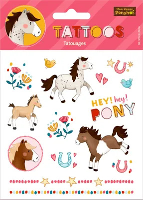 Produktbild von Coppenrath Verlag 17925 Tattoos Mein kleiner Ponyh