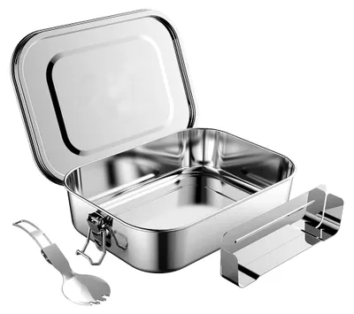 Produktbild von Lunchbox aus 304 Edelstahl für Schule und Arbeit