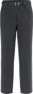 Produktbild von KARLOWSKY Herren Kochhose JACK Schwarz/Weiß Nadelstreifen 54