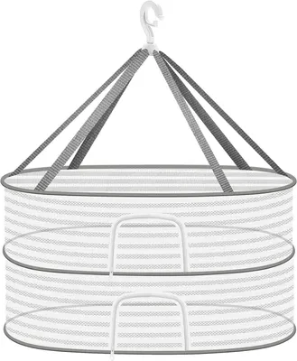 Obrázok produktu pre Sušička bylín 2-vrstvová, 60 cm x 40 cm, na byliny, rastliny, mäso, kvety, so S-háčikmi