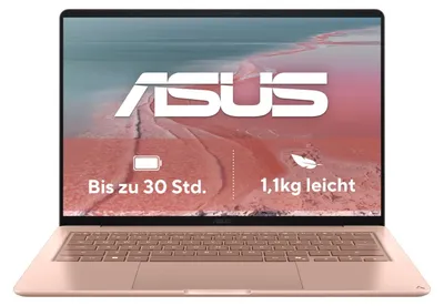 Produktbild von ASUS Zenbook 14 UX3480QA-U1023W, Snapdragon, 35,6 cm (14"), 1920 x 1200 Pixel, 16 GB, 512 GB, Windows 11 Home