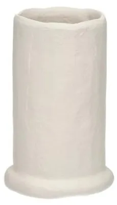 Image de Vase Pomax Trulli, en métal, couleur crème, diamètre 7,5 cm, hauteur 12 cm