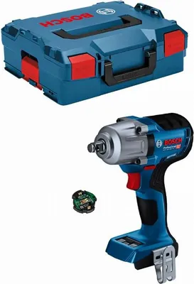 Image de Boulonneuse à chocs GDS 18V-450 HC - BOSCH - Sans batterie, ni chargeur - Module bluetooth - L-Boxx - 06019K4001