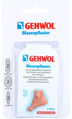 Produktbild von Gehwol Blasenpflaster sortiert 6 St