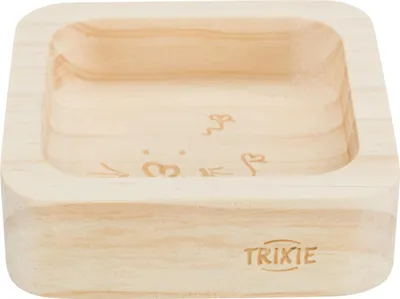 Zdjęcie produktu dla Trixie drewniana miska dla małych zwierząt - 190 ml