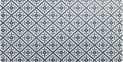 Produktbild von Geometrisches Retro-Muster– Schreibtischunterlage – Schreibtisch Tischunterlage – 90x45 cm – Unterlage Groß Schreibtischmatte