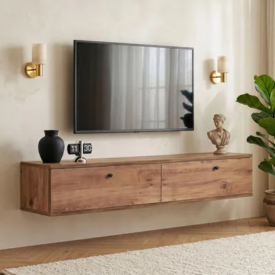 Productafbeelding van Skye Decor, TV-standaard Atlantic Pine, hoogwaardige kwaliteit, 140 cm, 100% melamine