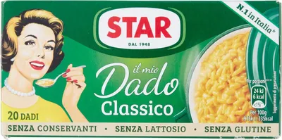 Produktbild von Star classico dado brodo Suppenwürfel Brühe klassisch reich an Geschmack 10 pz