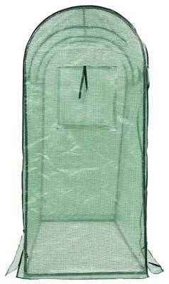 Imagen del producto de Invernadero con puerta con cremallera 200x80x170 cm