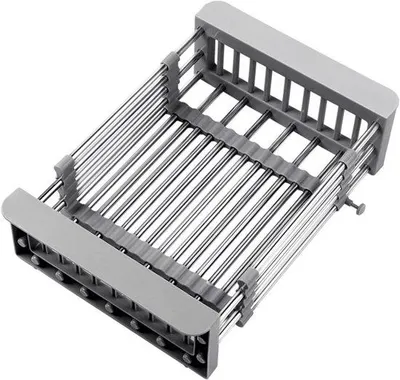 Produktbild von Droogrek für die Spüle - Multifunktioneller Organizer für die Küche - Edelstahl