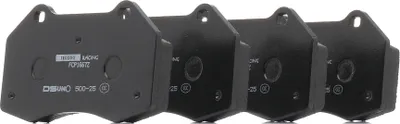 Produktbild von FERODO RACING Bremsbeläge Satz Vorne Bremsklötze für RENAULT Clio III Schrägheck (BR0/1, CR0/1) FCP1667Z