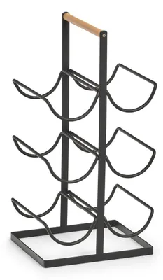Produktbild von Zeller Present Weinregal, Schwarz, Metall, Quadratisch, 235 mm, 200 mm, 460 mm
