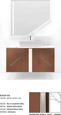 Immagine prodotto di Mobile da bagno marrone Mobili da bagno Scaffale Mobile da bagno Scaffali in legno