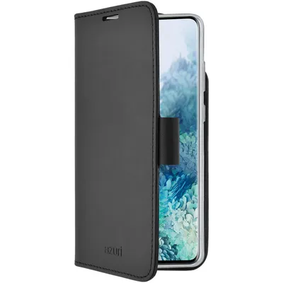 Produktbild von Azuri Book-style Wallet Case Schwarz kompatibel mit Samsung Galaxy S20 Plus