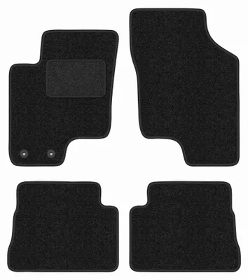 Imagen del producto de Alfombrillas de moqueta para Hyundai Getz 2002-2010 (hatchback) – juego de 4 piezas, antracita, a medida – Wielganizator ANTHRA