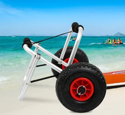 Produktbild von TolleTour Kajakwagen Kanuwagen Surfwagen Aluminium Kajak Kanu Bootstrailer Alu 1pcs