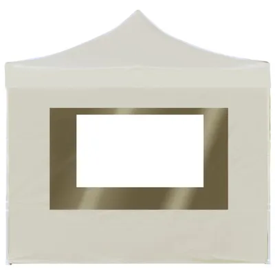 Immagine prodotto di Gazebo Professionale Pieghevole Alluminio con Pareti 2x2m Crema