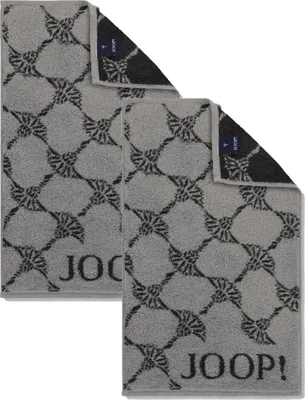 Produktbild von 2 Stück Joop! Gästetuch Cornflower 1721-77 platin 30x50