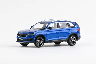 Produktbild von Skoda Kodiaq FL (2021) Blau Race Metallic ABREX 1:43