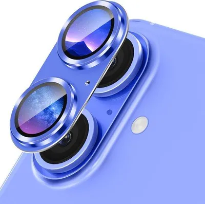 Productafbeelding van Cameralensbescherming met hoogglazen coating - voor iPhone 16/16 Plus - Hardheid 1.9 - 99,9% transparant
