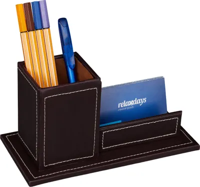 Produktbild von relaxdays Schreibtisch Organizer für Visitenkarten