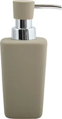 Produktbild von MSV Seifenspender Haiti Soft Touch Keramik taupe