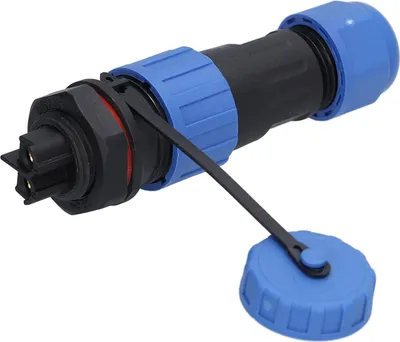 Obrázek produktu pro Letecká zásuvka LP16 2Pin bez svařování IP68 vodotěsná 250V 20A samice samec kabelový konektor