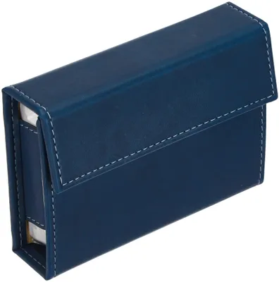 Imagen del producto de Modiano, estuche azul de alta calidad para cartas, con cartas de póker de plástico