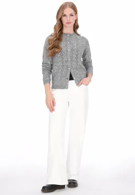 Produktbild von SAPORTA damen pullover - grau melange, M/L