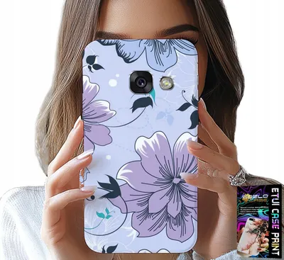 Obrázek produktu pro Pouzdro Pro Samsung A5 2017 - Květy Květinové Módní Vzory Na Zádech