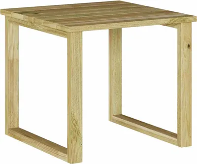 Obrázek produktu pro vidaXL Stůl přírodní 40 x 40 x 36 cm Impregnované borovicové dřevo