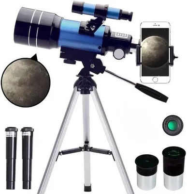 Produktbild von Famanu Astronomisches Teleskop – Monokular mit 150x Zoom und HD-Nachtsicht