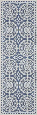 Obrázek produktu pro 80x250 cm Běhoun Twin Supreme 104130 Blue/Cream – na ven i na doma